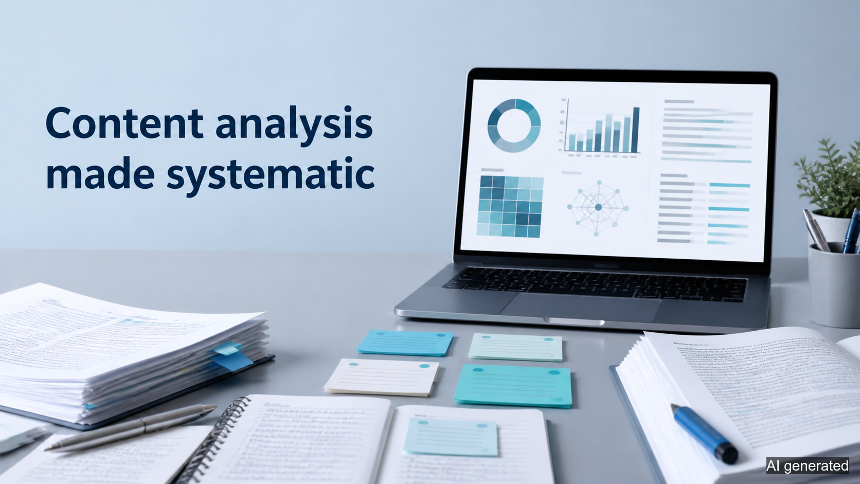 Content Analysis made Systematic (AI generated)